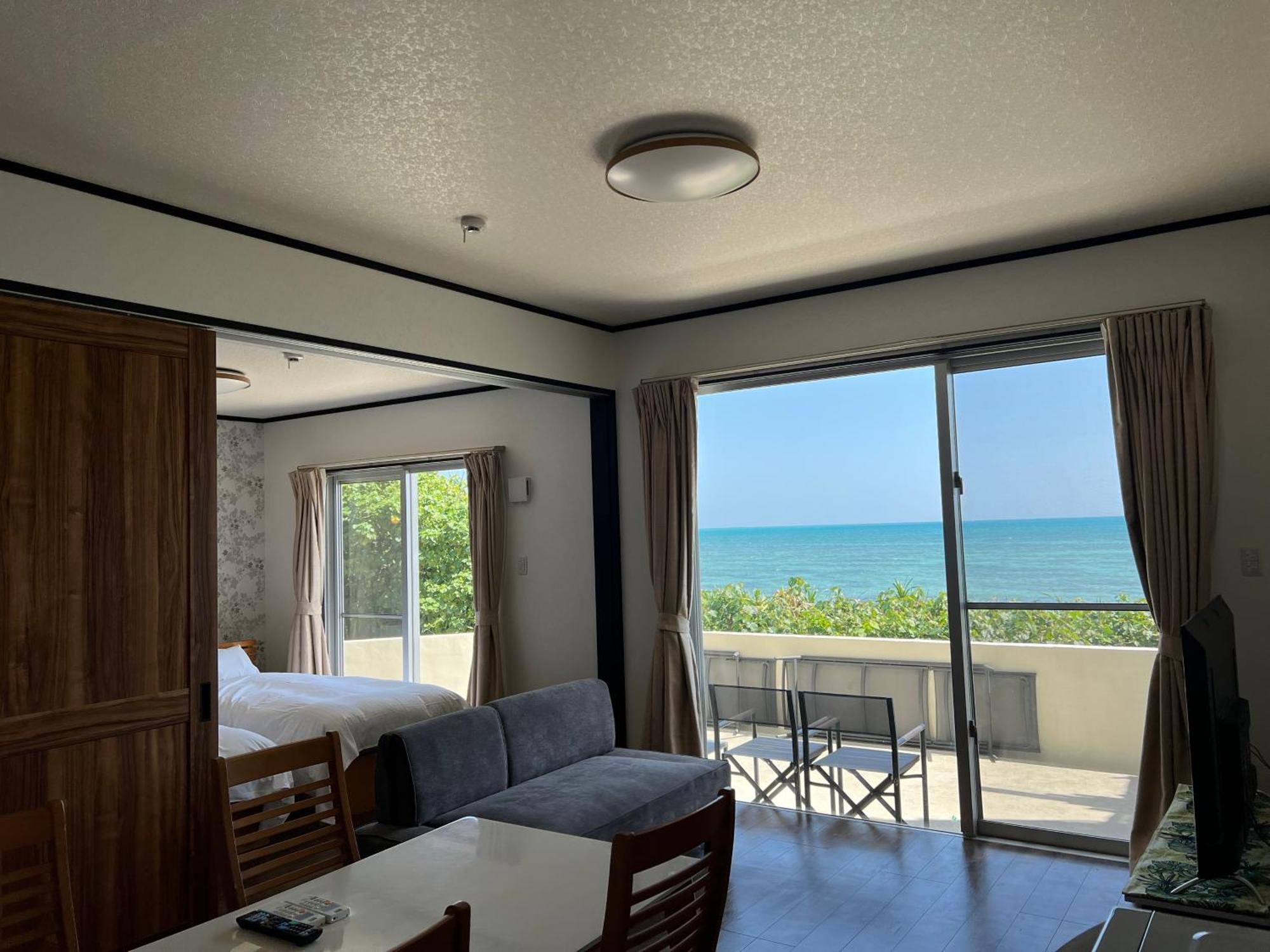 Ocean Front Sumuide Apartment Nago Ngoại thất bức ảnh