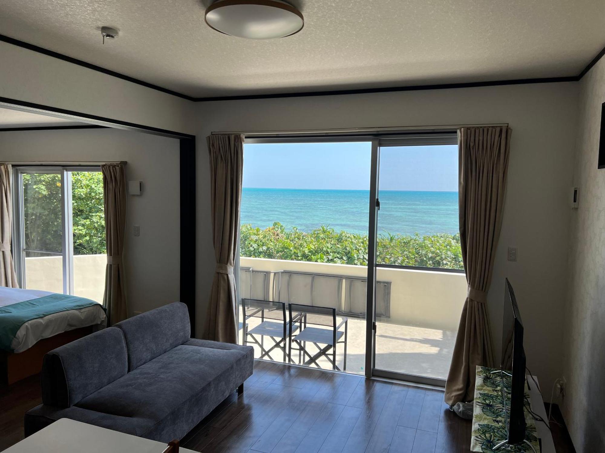 Ocean Front Sumuide Apartment Nago Ngoại thất bức ảnh